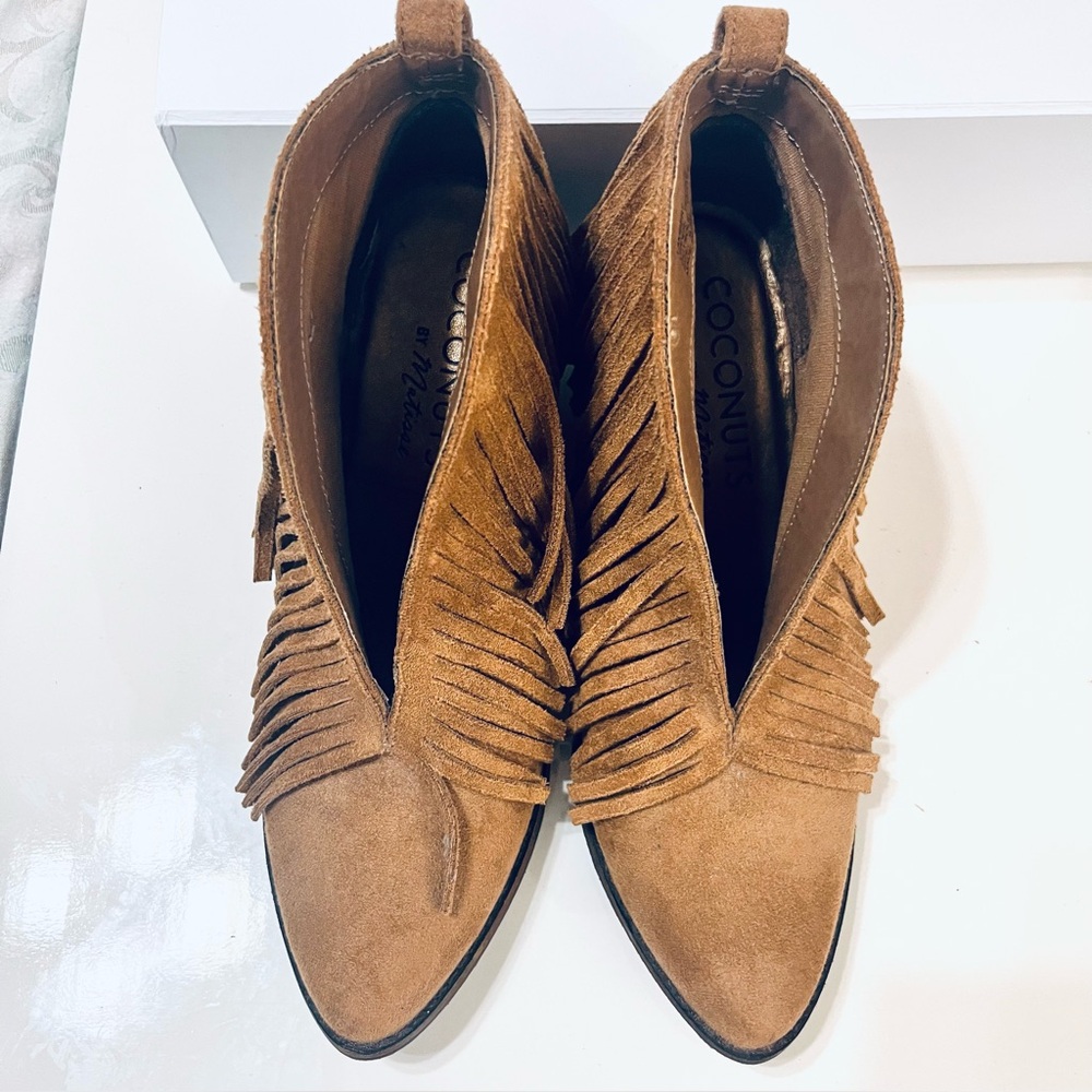 Coconuts by Matisse Lambert Tassel Fringe Ankle Western Style Boots 9.5 - Picture 6 of 12